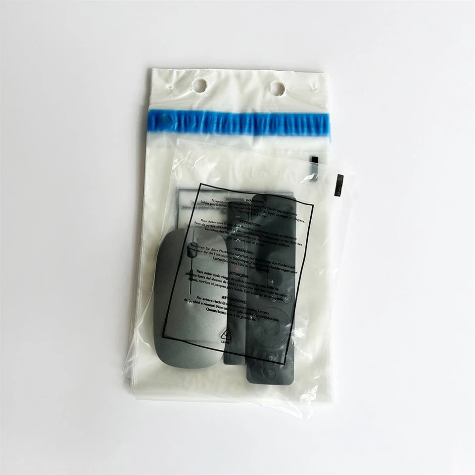 block header Self-adhesive bags