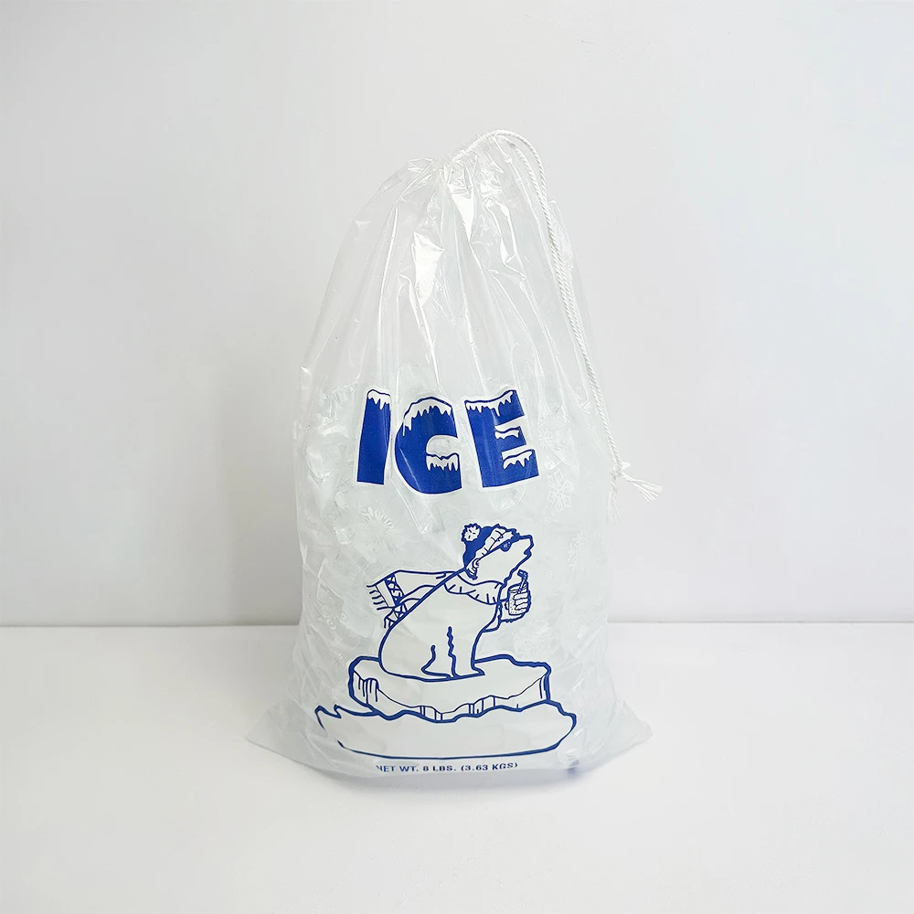 Custom printed ice bags Custom printed ice bags